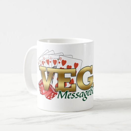 VMB Logo-Kaffee-Tasse Kaffeetasse (Vorderseite Links)