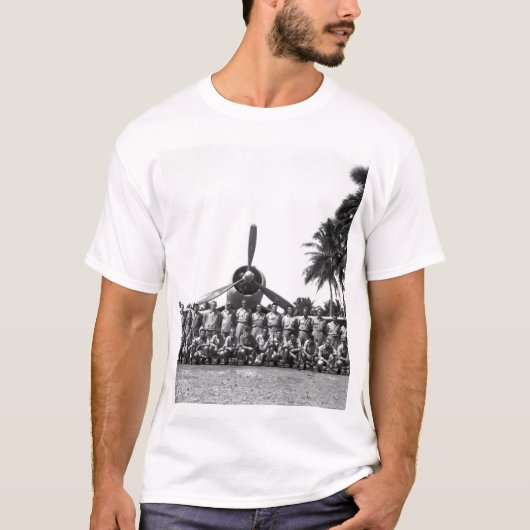 VMF-214 auf Schildkröte-Buchtkämpfer strip_War T-Shirt (Vorderseite)