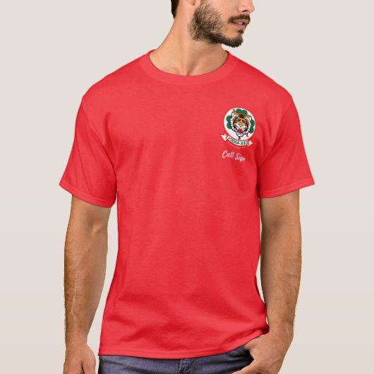VMFA 333 Zeichen Phantom-w/Call T-Shirt (Vorderseite)