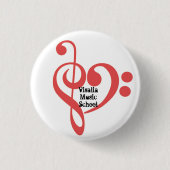 VMSclef-Herz-Knopf Button (Vorderseite)