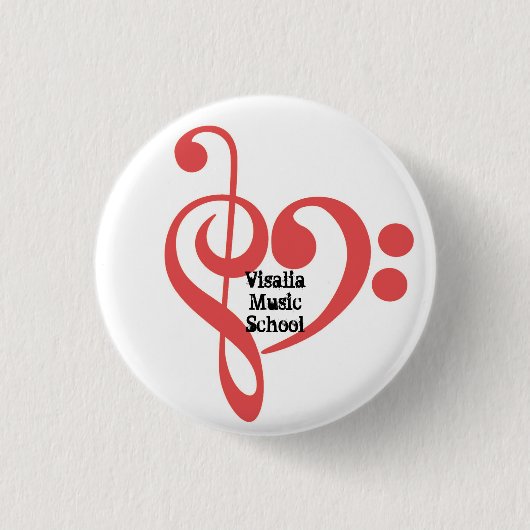 VMSclef-Herz-Knopf Button (Vorderseite)