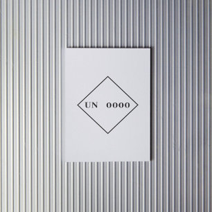 VN-Nummer-Aufkleber Aufkleber