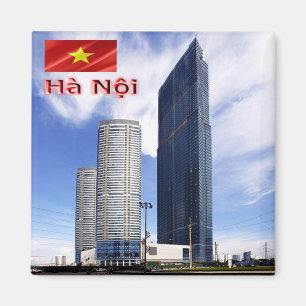 VN - Vietnam - Hanoi - Sehenswürdigkeit Tower Magnet