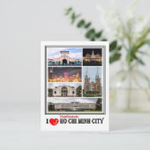 VN Vietnam - Ho Chi Minh City - Postkarte (Stehend Vorderseite)