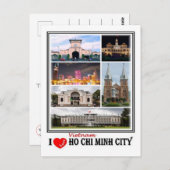 VN Vietnam - Ho Chi Minh City - Postkarte (Vorne/Hinten)
