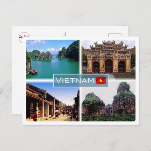 VN Vietnam - Postkarte (Vorne/Hinten)