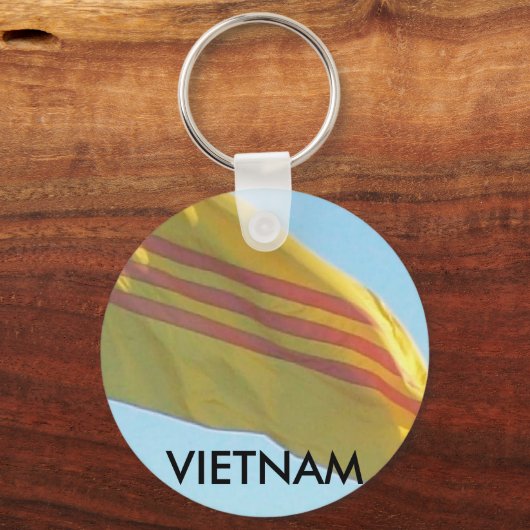 VNCH-Flag_3_1 Schlüsselanhänger (Vorderseite)