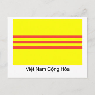 VNCH-Flag Postkarte