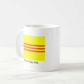 VNCH Flagge Kaffeetasse (Vorderseite Links)