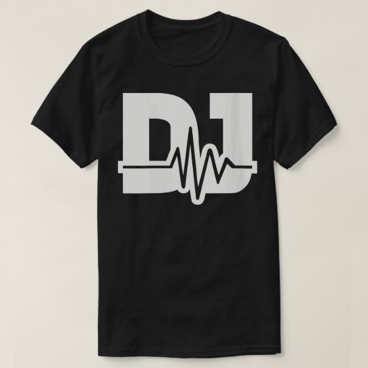 VNeck - DJ-Frequenz T-Shirt (Design vorne)
