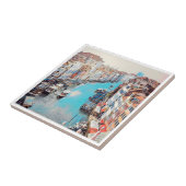 VNT008 VENICE, Canal Grande, Italien, Fliese (Seite)