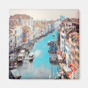 VNT008 VENICE, Grand Canal, Italy - Fridge Magnet