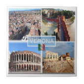 VNT010 VERONA, Mosaik, Venetien, Italien, Fliese (Vorderseite)