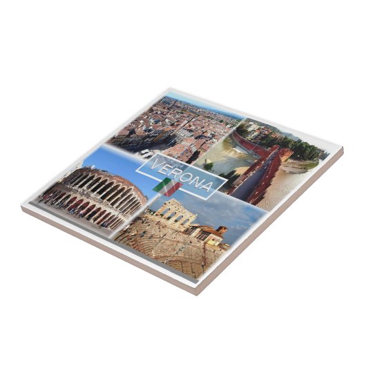 VNT010 VERONA, Mosaik, Venetien, Italien, Fliese (Seite)