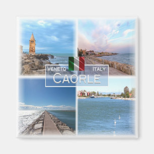 VNT018 CAORLE, Mosaic, Veneto, Italy, Fridge Magnet