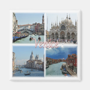 VNT023 VENICE, Mosaik, Venetien, Italien, Kühlschr Magnet