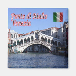 VNT026 VENICE, Rialto Bridge, Italien, Kühlschrank Magnet