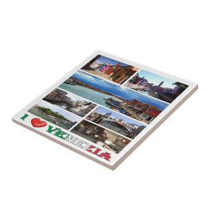 VNT030 VENICE I Liebe, Mosaik, Italien, Fliese