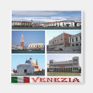 VNT031 VENICE, Mosaik, Verona, Italien, Kühlschran Magnet