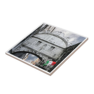 VNT049 VENICE - Bridge of Sighs, Italien, Fliese