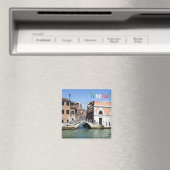 VNT053 VENICE, CA' BALA' BRIDGE, Italien, Kühlschr Magnet (In Situ (Geschirrspüler))