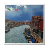 VNT055 VENICE, MURANO, Venetien, Italien, Fliese (Vorderseite)