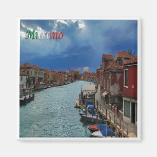 VNT055 VENICE, MURANO, Venetien, Italien, Kühlschr Magnet