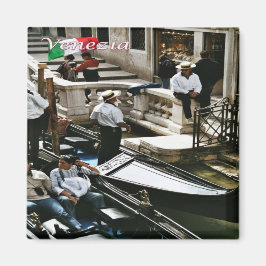 VNT061 VENEDIG, Gondeln, Venetien, Italien, Kühlsc Magnet