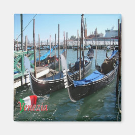 VNT062 VENEDIG, Gondeln, Venetien, Italien, Kühlsc Magnet