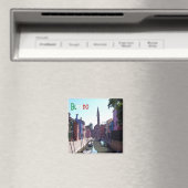 VNT070 BURANO, VENICE, Venetien, Italien, Kühlschr Magnet (In Situ (Geschirrspüler))