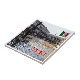 VNT072 VENICE, Square San Marco, Italien, Fliese