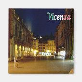 VNT077 VICENZA, Piazza dei Signori, Italien, Kühls Magnet (Vorne)