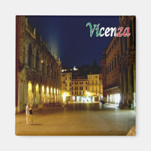 VNT077 VICENZA, Piazza dei Signori, Italien, Kühls Magnet