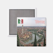 VNT082 VERONA, Venetien, Italien, Kühlschrank Magnet (Vorderseite/Rückseite)