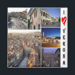 VNT089 VERONA I Liebe, Mosaik, Italien, Kühlschran Magnet<br><div class="desc">Hier finden Sie das Andenken Ihres Urlaubs. (VNT089 VERONA I Liebe,  Mosaik,  Italien Kühlschrankmagnet). Erleben Sie Freunde und Verwandte mit den einzigartigen Souvenirs von Ihrer großartigen Reise. Probier uns! #LeoPepeDesign - Europa italy veneto,  leopepedesign,  Reise-Foto-Tourismus,  Geschenkgutscheine Gadget Kühlschrankmagnet,  Collage Mosaik Potpourri.</div>