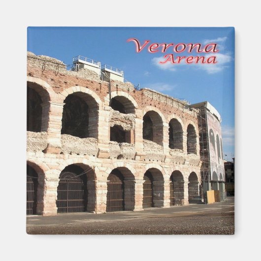 VNT093 VERONA, ARENA, Venetien, Italien, Kühlschra Magnet (Vorne)