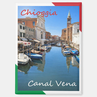 VNT116 CHIOGGIA, Canal Vena, Venetien, Italien, Kü Magnet