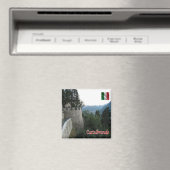 VNT117 CASTELBRANDO, Venetien, Italien, Kühlschran Magnet (In Situ (Geschirrspüler))