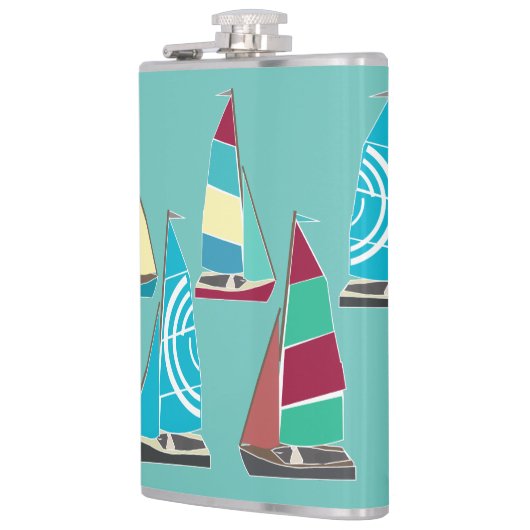 Vntage Dinghies Flachmann (Links)