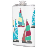 Vntage Dinghies Flachmann (Links)