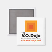 VO Dojo Magnet (Vorderseite/Rückseite)