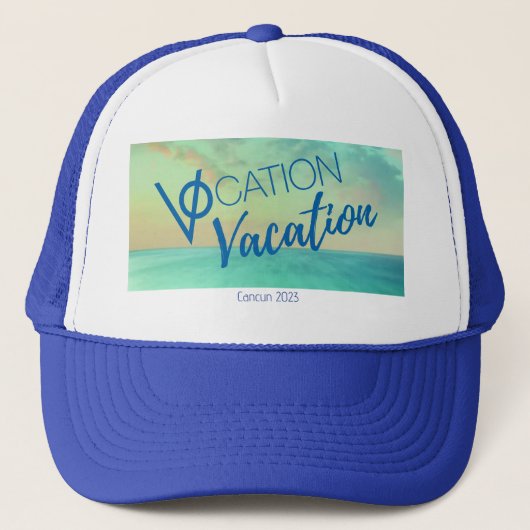 VOation Cancun Trucker Hat Truckerkappe (Vorderseite)