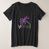 VOation Cancun Womens Plus T - Shirt (Design vorne)