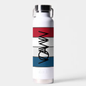 VOAWW-Marke Streifen Wasserflasche Trinkflasche (Vorne)