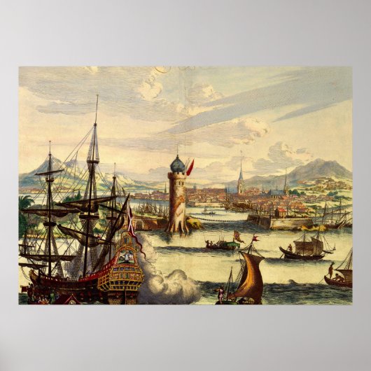 VOC Amsterdam Le Habana 1770, Poster (Vorne)