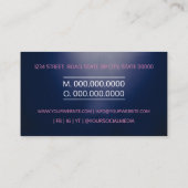 Vocal Coach Singer Visitenkarte (Rückseite)