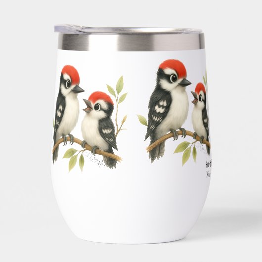 Vocal Red-Blies Woodpecker (Rechts)