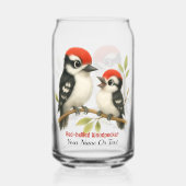 Vocal Red-Blies Woodpecker Dosenglas (Vorderseite)