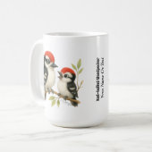 Vocal Red-Blies Woodpecker Kaffeetasse (Vorderseite Links)