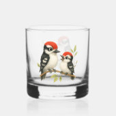 Vocal Red-Blies Woodpecker Whiskyglas (Rückseite)